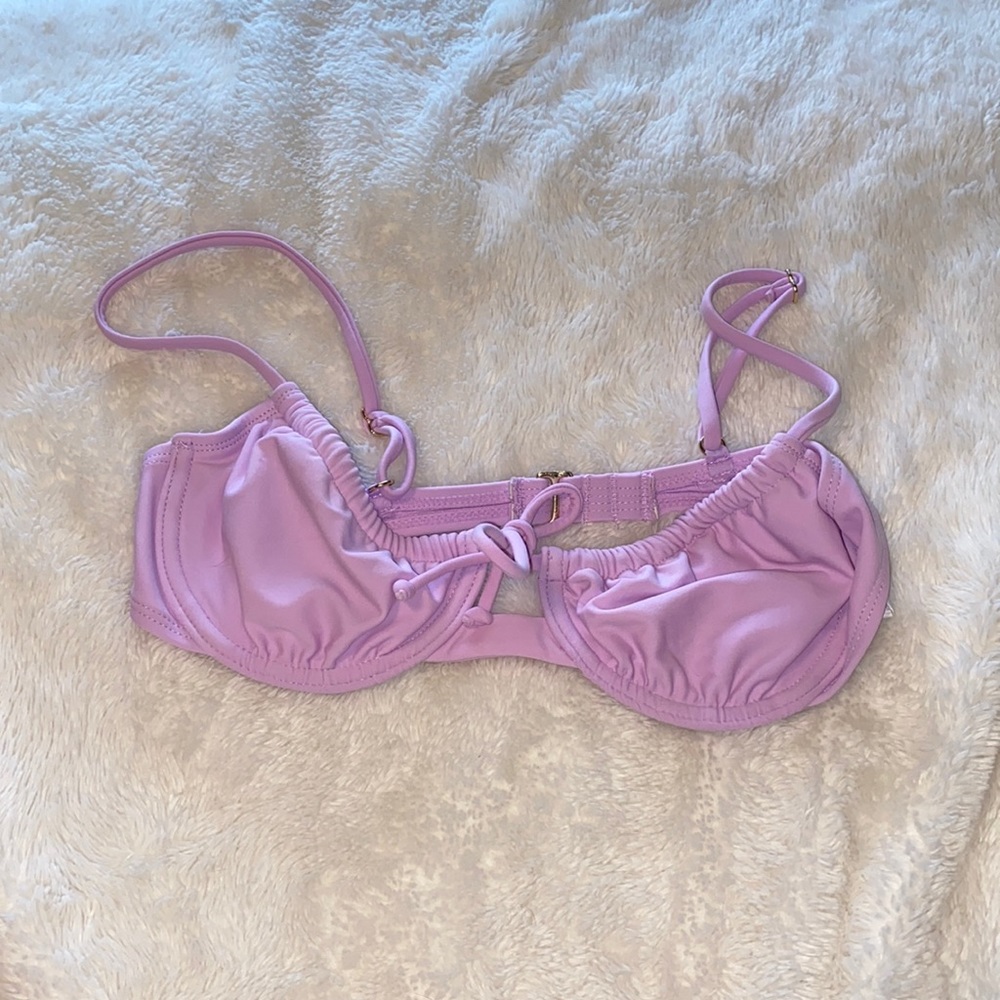 Lilac bikini top